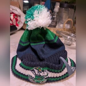 Notre Dame Pom-Pom Beanie